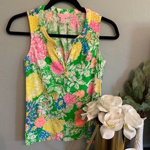Lilly Pulitzer Essie Top Size XS